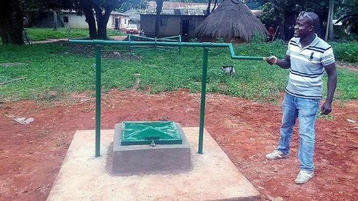 Pozo para la escuela de Diassiya